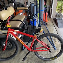 SE Bikes Big Flyer 2018 Special Red W/Yellow Trim