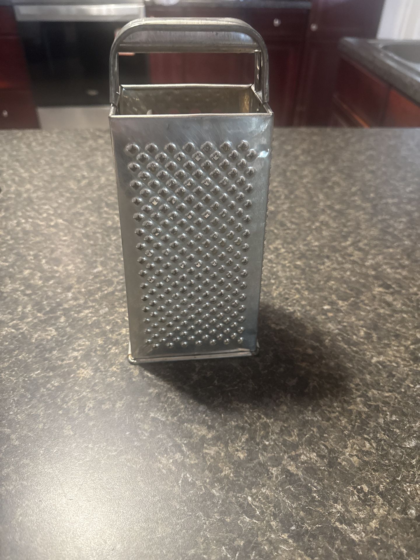 Vintage Bromco Metal Box Grater – Handheld Kitchen Grater