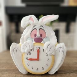 Loungefly Alice in Wonderland White Rabbit Fuzzy Cosplay Mini Backpack