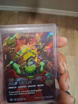 Universus ninja turtlecard