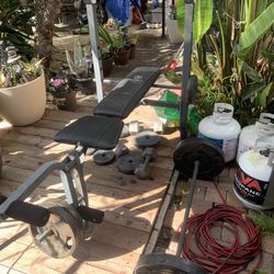 Weight Bench With Weights Included 