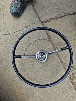 64 impala steering wheel