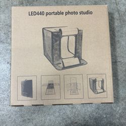 LED440 Portable Photo Studio 17” Cube