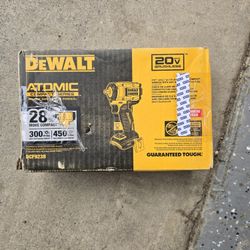 Dewalt Atomic 20v Max Cordless Brushless 3/8" Variable Speed Impact Wrench 
