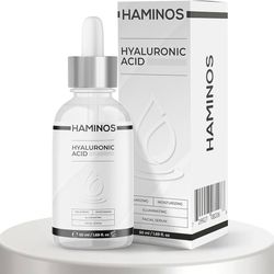 HAMINOS Hyaluronic Acid Serum with Niacinamide, Snail slime, collagen