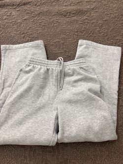 Light Gray Fleece Sweatpants