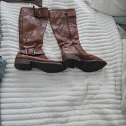 Franco Sarto Pluto Brown Women's Boots 