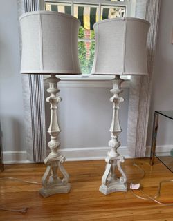 Beautiful Lamps, you can buy both or Or Sold Separately 46 Inches Tall
