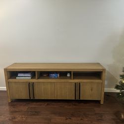 Macys Solid Wood Media Stand 