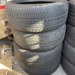 275/50R22 Used As Is Tires 75% of life set of 4 Bridgestone Llantas Usadas Buenas Condiciones