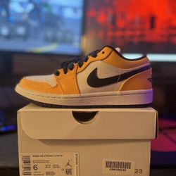 Jordan 1 Low Laser Orange 6W