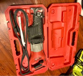 Milwaukee Super Sawzall Reciprocating Saw with Case