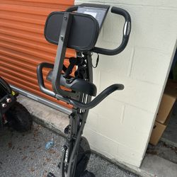BulbHead Slim Cycle 2-in-1 Exercise Bike – $100