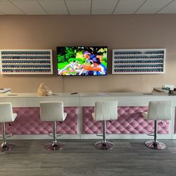 Nail bar station/desk