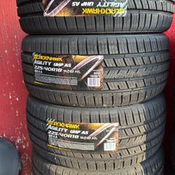 225/40/18 Blackhawk Tires 🛞 