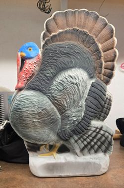 Thanksgiving turkey blown mold 25"