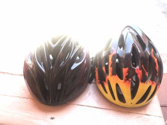 Biking helmets