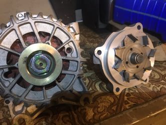 Water Pump And Alternator