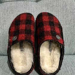 Birkenstock Zermatt Shearling Toddler shoes C8 like new