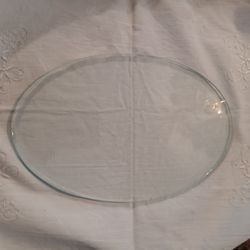 Oval Picture Frame Glass Green Tint