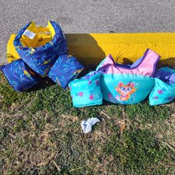 Two Child Safety Jackets 