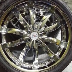 22 "CHROME WHEEL
