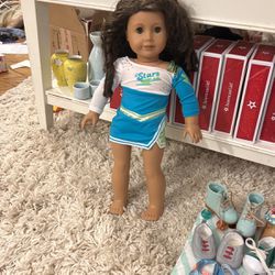 American Girl Doll Just Like You 2017 With Cheer Dress
