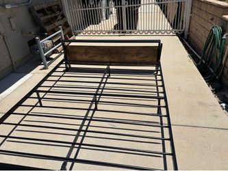 Queen bed frame