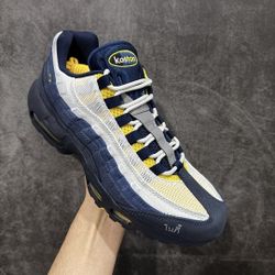 Eric Koston x  SB x NK Air Max 95 Obsidian and Speed Yellow