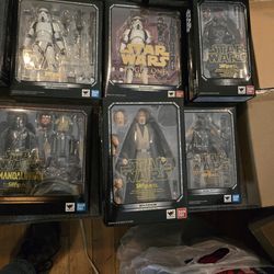 Starwars SHFIGUARTS action figures
