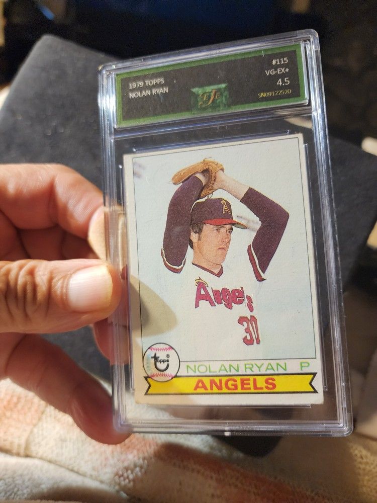 1979 Topps Nolan Ryan #115 EJE 4.5+ RARE HOF Last Angels Card