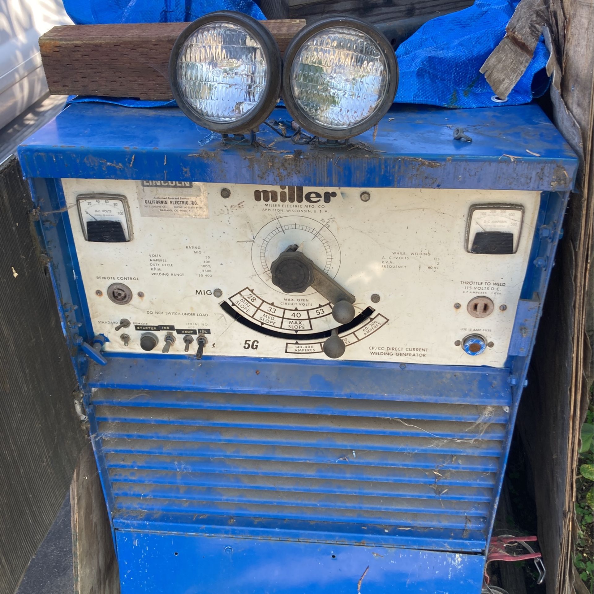 Miller Engine Welder 400amp
