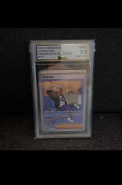 Pokemon TCG Drayton 172/131 Sv: Prismatic Evolutions SIR Holo Eng AGS 9.5