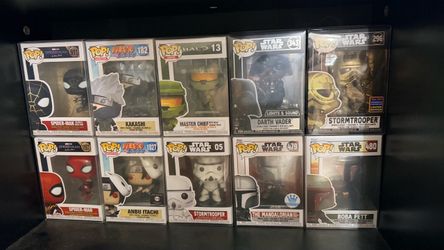 Funko pops 12 Dlls each