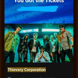 Thievery Corporation Tickets 