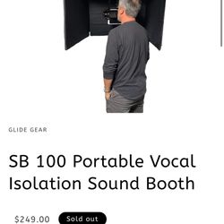 Portable Sound Booth - SB 100