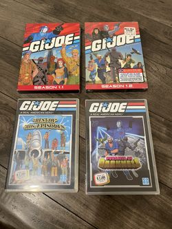 G.I. Joe Season 1.1/1.2 + Best Of 80s and Pyramid Of Darkness DVD sets