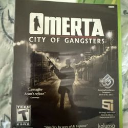 Omerta: City Of Gangsters - Xbox 360 (Complete In Box)