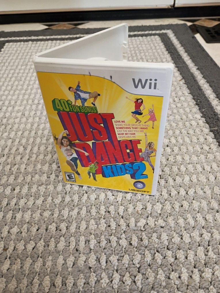 Nintendo Wii Just Dance Kids 2 Game
