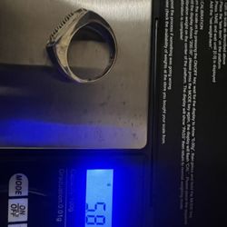 Ring 10k White Gold  