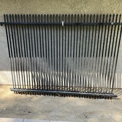 Wrought Iron Fence Panels (2)