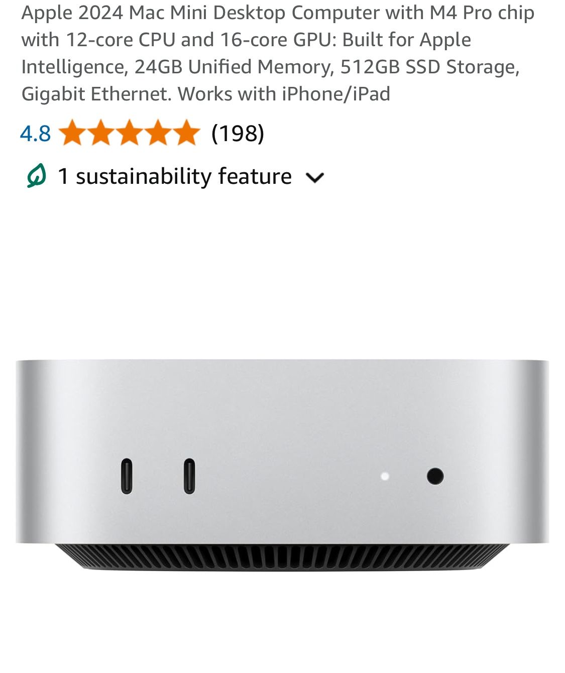 New Mac Mini M4 Pro, With Warranty