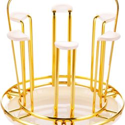 Cup Drying Rack for Home Use Sturdy Round Design Convenient Mug Organize