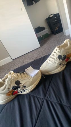 Gucci Mickey Mouse collab shoes size 43