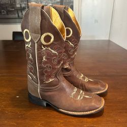 Becerra Western Leather Boots, Women’s size 8