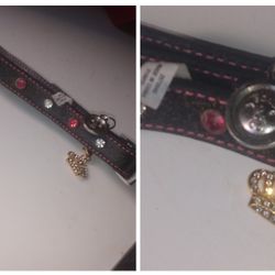 Blingy Dog Collar Size Large (Never Worn)