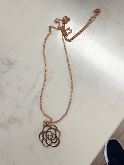 Rose Gold Necklace 14k