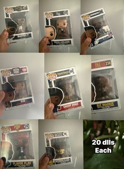 Funkos 20 Each