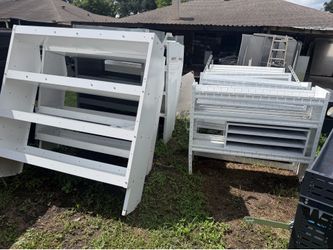 Shelves for vans