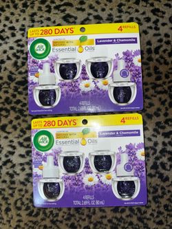 2🔥4 packs of air wick refills both for $18 firm on price